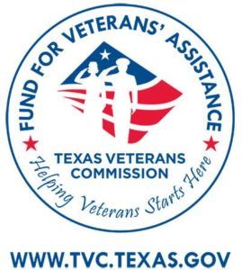 Fund for veterans' assistance Te as veterans commission logo