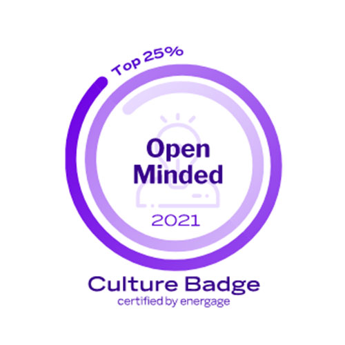 Career Badges Culture Open Minded