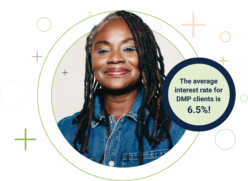 The average interest for DMP clients is 6.5%