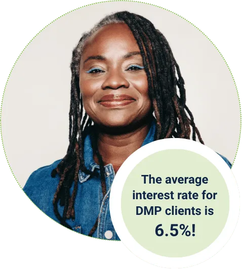 The average interest for DMP clients is 6.5%